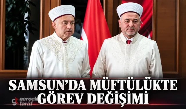 Samsun İl Müftüsü Hasan Güneş görevi törenle devraldı
