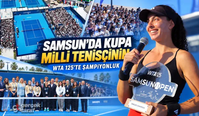 Samsun Open WTA 125’te şampiyon Ayla Aksu Kahraman oldu