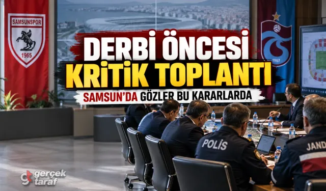 Samsunspor-Trabzonspor maçı öncesi güvenlik zirvesi
