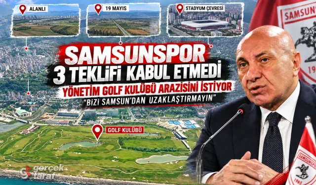 3 yer teklif edildi beğenmedi, Samsunspor’un yeni tesis talebi ortaya çıktı