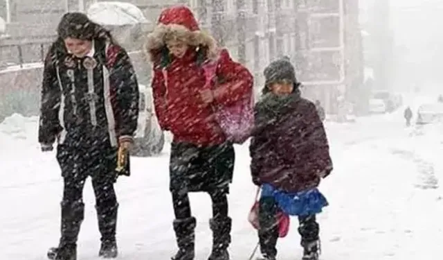 Samsun’da Tatil Edilen Okullar Güncellendi