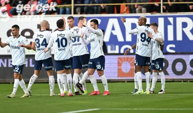 Fenerbahçe, Alanyaspor'u 2-0 mağlup ederek galibiyet serisine devam etti