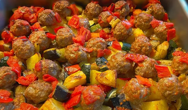 Sofraların Gözdesi: Fırında Sebzeli Köfte Tarifi ve Malzemeleri