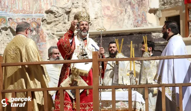 Sümela Manastırı’nda Ayin Düzenlendi