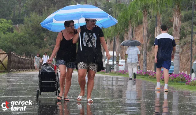 14 İlde Sağanak Alarmı! Meteoroloji Saat Vererek Uyardı