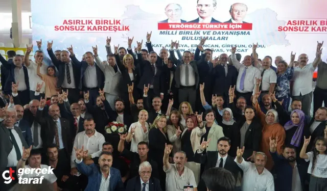 MHP Samsun Teşkilatı Tokat’taki Terörsüz Türkiye Programına Katıldı