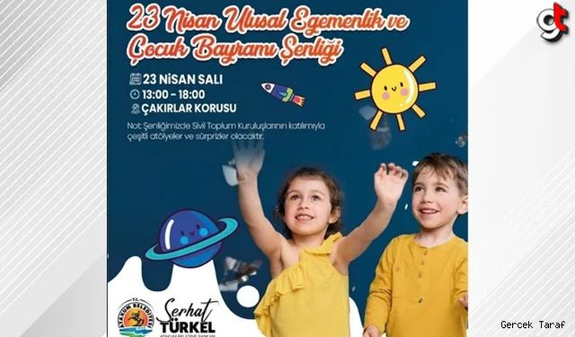 Minikler 23 Nisan'ı Çakırlar Korusu’nda karşılıyor