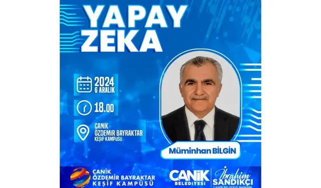 Canik’te Yapay Zekâ Eğitimi Başlıyor