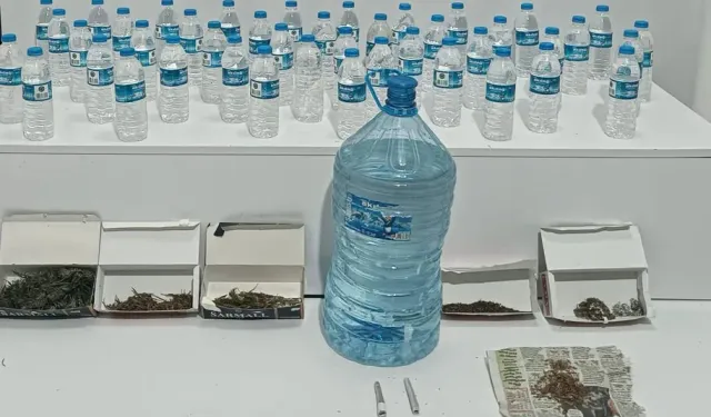Su Şişelerinin İçine Koymuş, Gözaltına Alındı