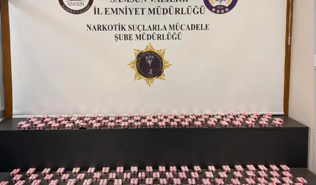 Samsun'da Binlerce Uyuşturucu Hap Ele Geçirildi
