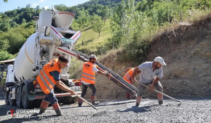 Samsun Canik'te Yollar Konforlu Hale Geliyor