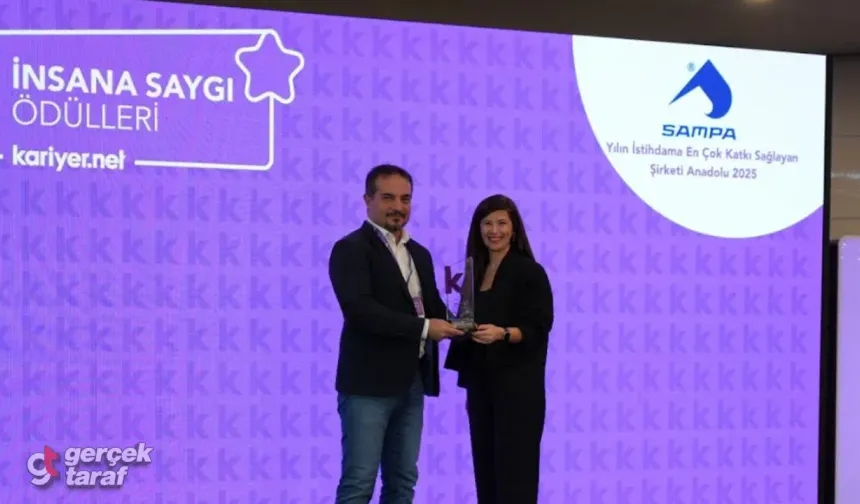 Sampa, Kariyer.net’ten “Yılın İstihdama En Çok Katkı Sağlayan Şirketi” Ödülünü Aldı