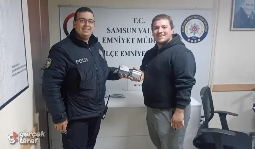 Samsun Havza Emniyeti Bulunan Cüzdanı Sahibine Teslim Etti