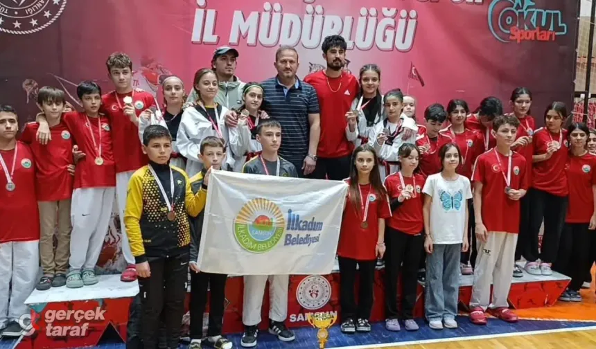 İlkadım Belediyespor’dan Güreş ve Taekwondo’da Çifte Zafer