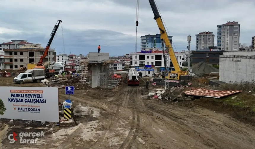 6 Şeride Çıkan Bulvarda Trafik %40 Azalacak: Samsun’da Kritik İlerleme