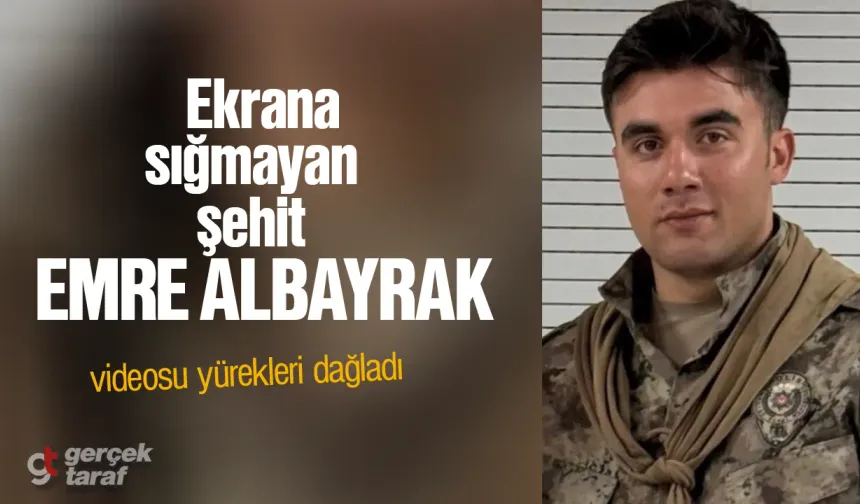 Ekrana Sığmayan Yiğit Şehit Samsunlu Emre Albayrak’ın Yürek Dağlayan Vedası