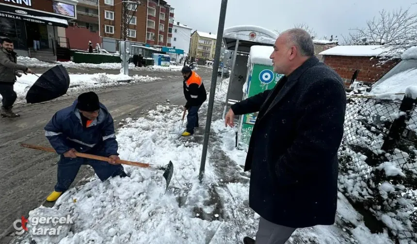 Başkan Sandıkçı Sahadan Açıkladı Canik’te Kapalı Yol Var mı