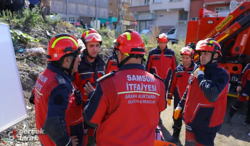 11 Bin Olay 5 Bin Hayat Samsun İtfaiyesinden Hayat Kurtaran Performans