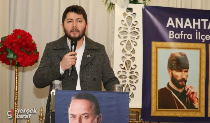 Anahtar Parti Bafra'da Güç Gösterisi: 200 Yeni Üyeye Rozet Takıldı