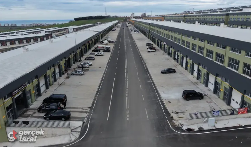 Samsun Toybelen Sanayi Sitesi Dolmaya Başladı