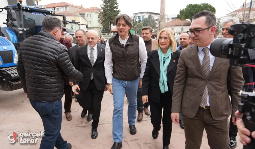 CHP’li Gencer Solakoğlu, Samsun’da çiftçilerle buluştu