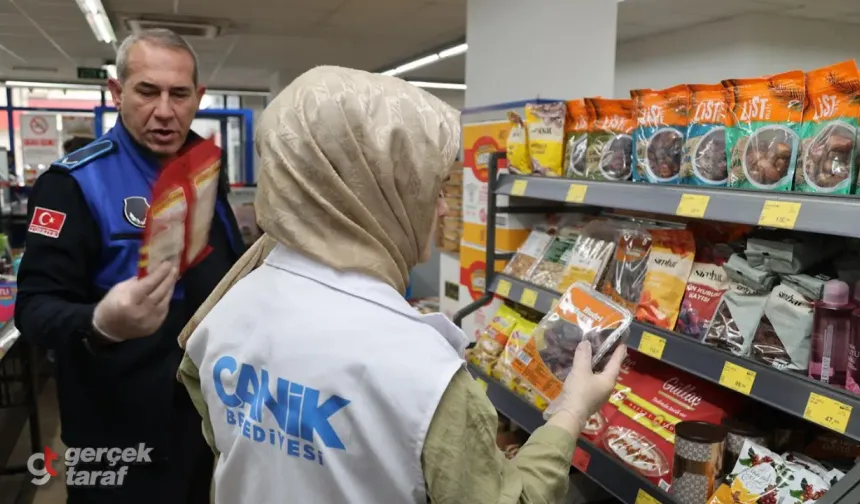 Samsun Canik’te Marketlere Ramazan Denetimi