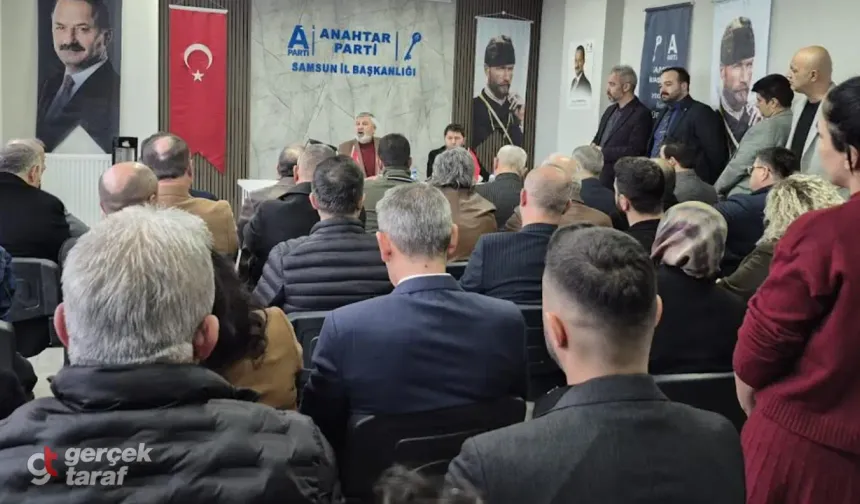 Anahtar Parti Samsun Teşkilatı Geniş Katılımlı Toplantıda Bir Araya Geldi