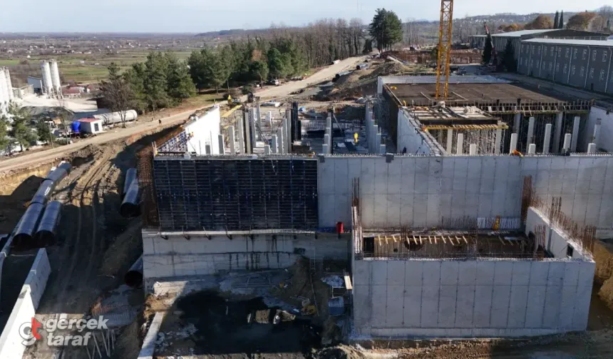 Samsun Selahattin Ereren İçme Suyu Arıtma Tesisi İnşaatında Kritik Aşama