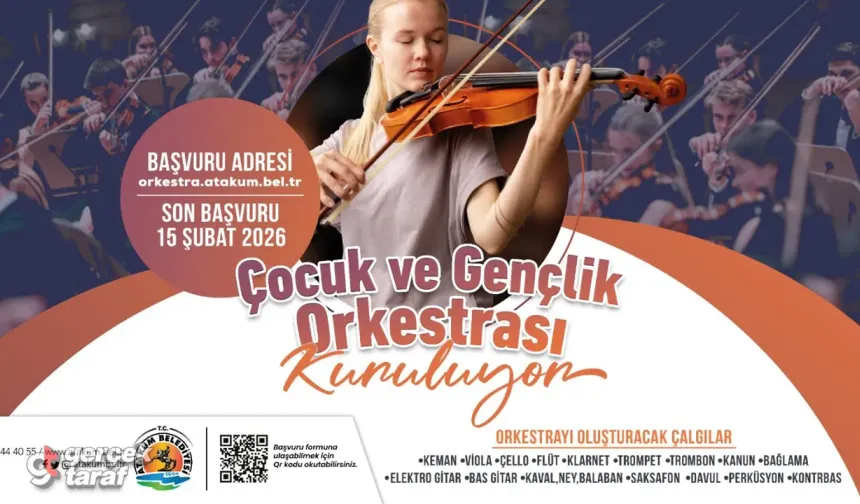 Atakum Belediyesinden Çocuk ve Gençlik Orkestrası Projesi