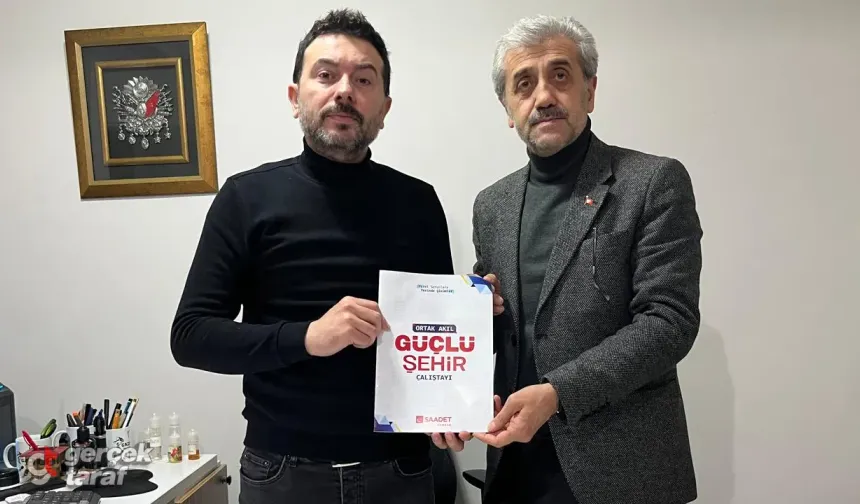 Saadet Partisi Samsun İl Başkanı Şen'den Okan Çakır'a Ziyaret