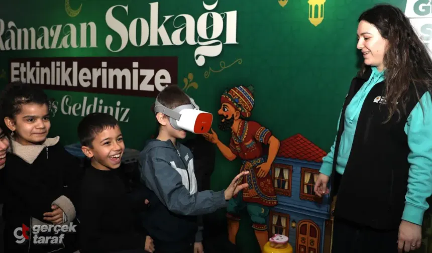 Samsun’da Ramazan Sokağı’nda Bilim Atölyeleri Çocuklardan Yoğun İlgi Görüyor