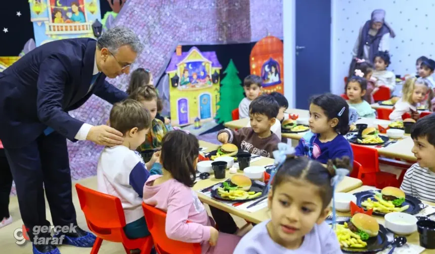 İlkadım’da Minikler Tekne Orucu Tuttu, İftar Sevincini Paylaştı