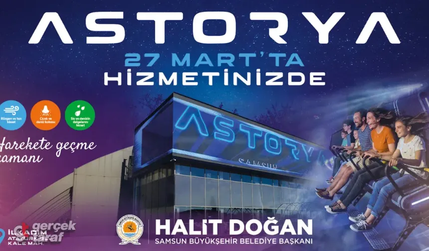 Türkiye’de Bir İlk Sadece Samsun’da: Astorya Flying Theater 27 Mart’ta Açılıyor