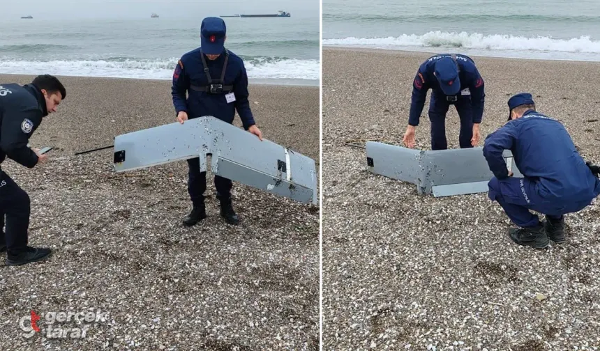 Sakarya Kıyılarında İnsansız Hava Aracı (İHA) Parçaları Bulundu