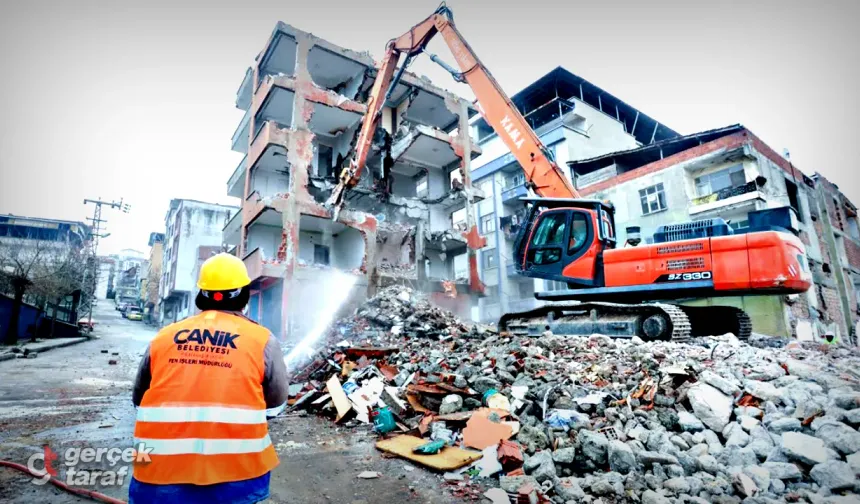 Samsun Canik’te Depreme Dayanıksız 741 Bina Yıkılıyor