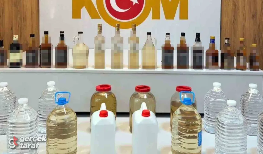 İlkadım’da Kaçak Alkol Operasyonu, 90 Litre Sahte İçki Ele Geçirildi