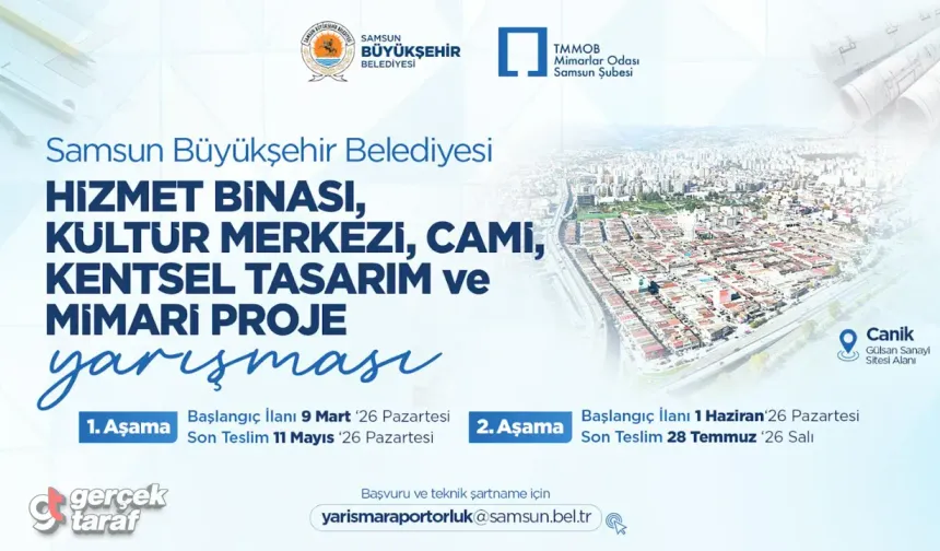 Samsun’da Gülsan Sanayi İçin Dev Dönüşüm: Ulusal Proje Yarışması Başlatıldı