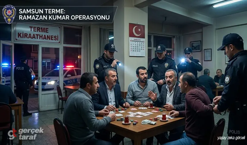 "Ramazan’da Yakalanmayız" Diyen 11 Kumarbaz Polis Baskınıyla Yakalandı