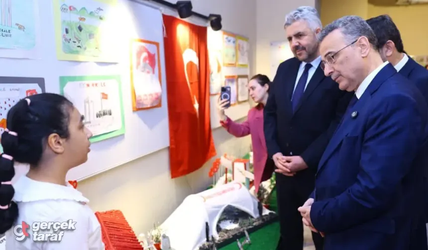 İlkadım’da Öğrencilerden Çanakkale Temalı Sergi