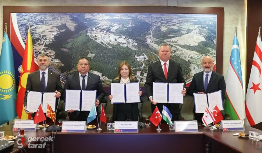 Türk Dünyası Şehircilik Zirvesi’nin Sonuç Bildirgesi OMÜ’de İmzalandı