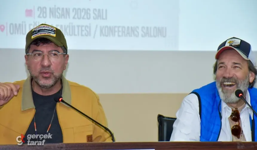 Hakan Bilgin ve Yosi Mizrahi Samsun'da öğrencilerle buluştu