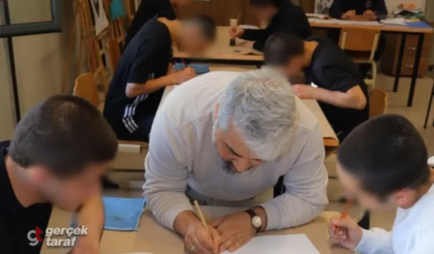 OMÜ’den Kavak’taki Gençlere Sanat Dokunuşu: Mescitte Hat Sanatı Çalışması Tanıtıldı