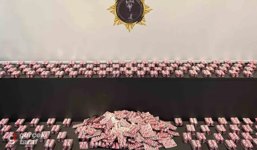 Samsun İlkadım'da 15 Bin 750 Uyuşturucu Hap Ele Geçirildi