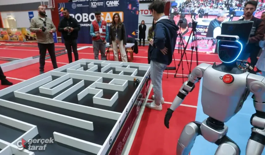 Canik'te ROBOSAM Robot Yarışmasında 258 Robot Sahne Aldı