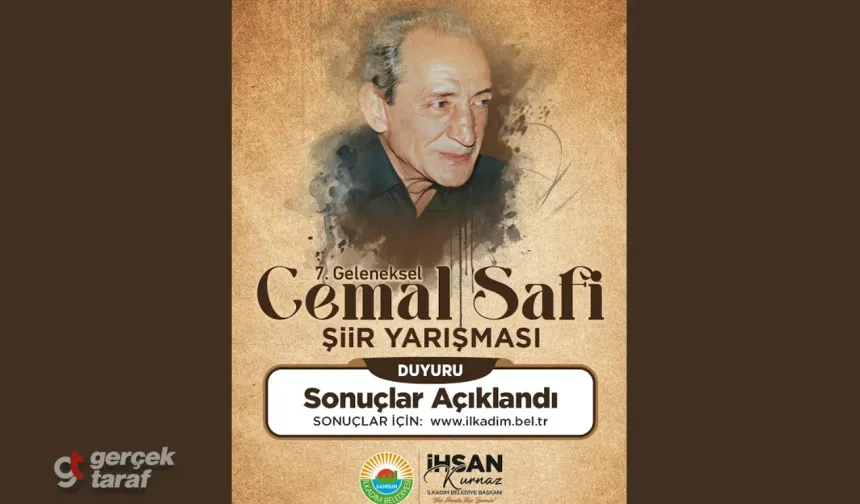 7. Cemal Safi Şiir Yarışması Sonuçlandı