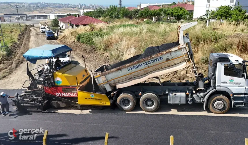 İlkadım'da Fen İşleri Yatırımları Güçlendirilen Araç Filosuyla Sürüyor