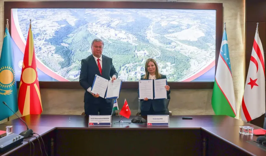 OMÜ ile Özbekistan Üniversitesi Arasında Akademik İş Birliği Protokolü İmzalandı