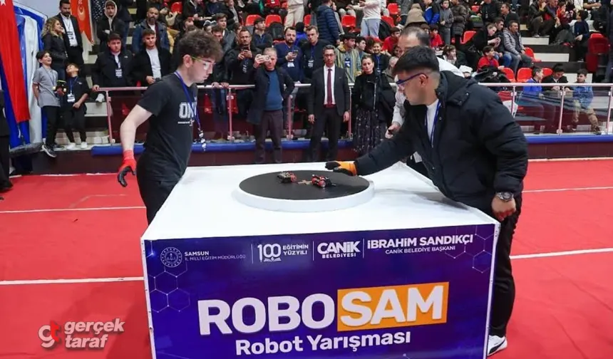 Samsun'da ROBOSAM Robot Yarışması 15 Nisan'da Başlıyor