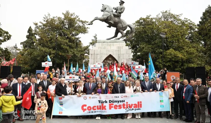 Samsun'da 2. Türk Dünyası Çocuk Festivali 9 Ülkeyle Başlıyor