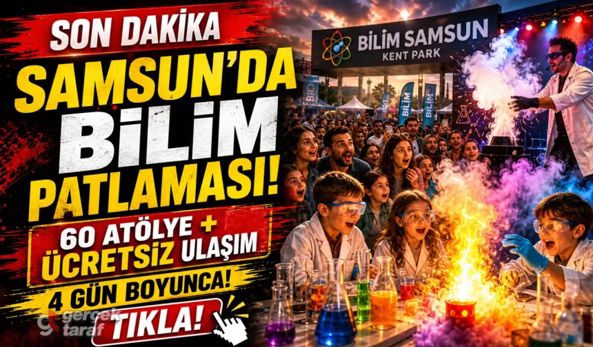 4 gün boyunca bilim şovu! Kaçıranlar üzülür!